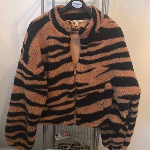Express soft faux fur jacket/sweater